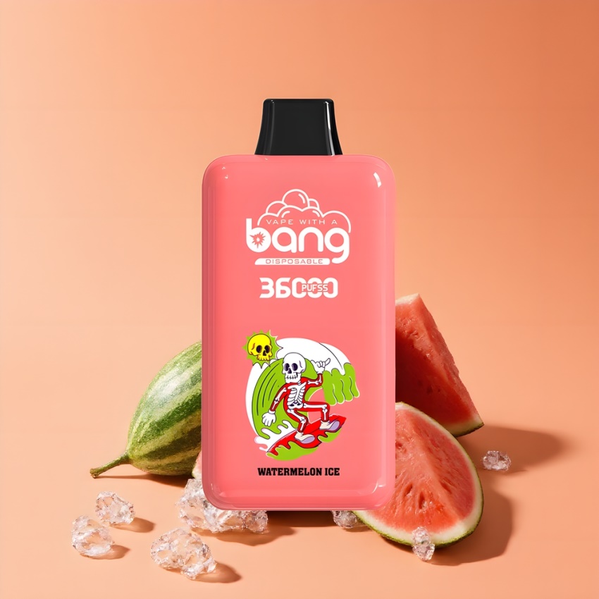 Bang 36000 Power Eldobható Vape Dinnye Jég (36ml, magyar nagykereskedés)