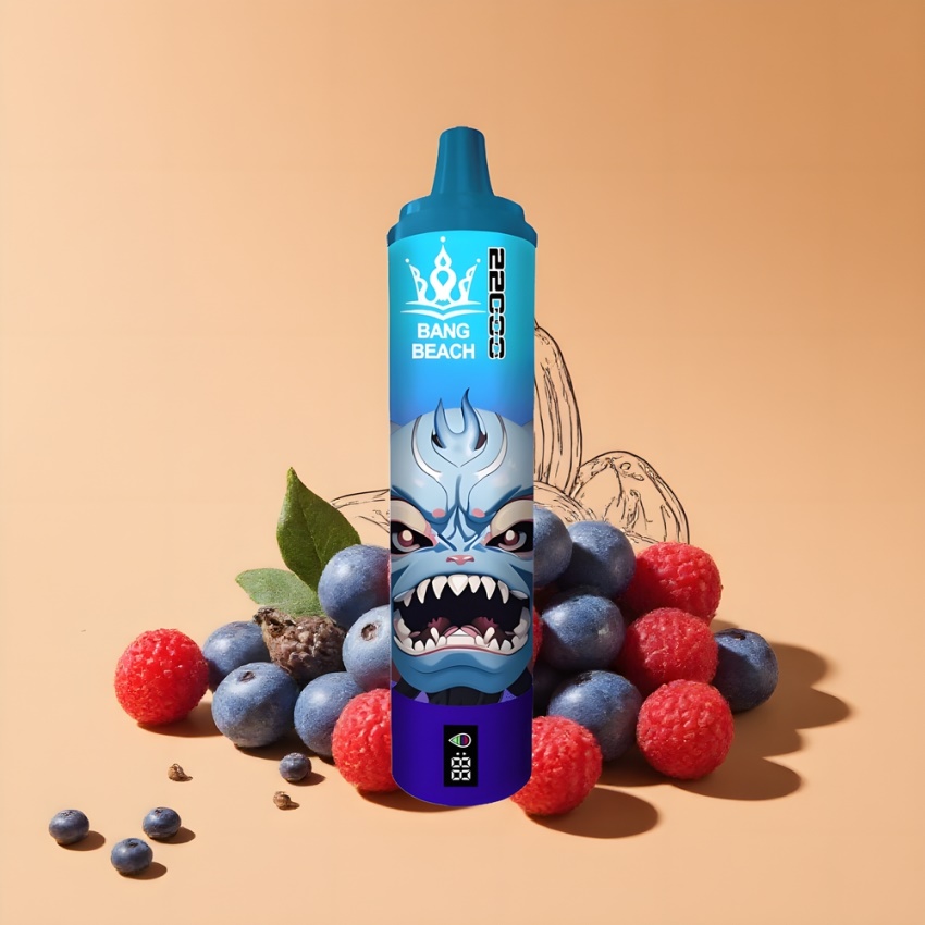 Bang Beach 22000 Puffs 36ml magyar nagykereskedés Áfonya Málna