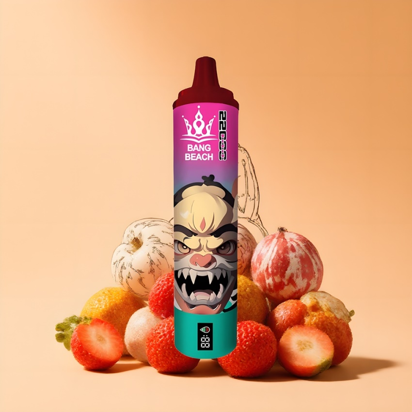 Bang Beach 22000 Puffs magyar nagykereskedés Eper Jég (36ml)