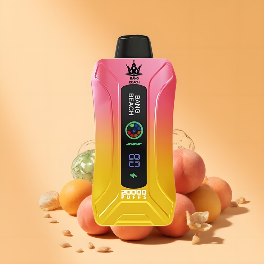 Bang Beach Smart Screen 20000 Puffs Magyar Nagykereskedés Sárga-Mangó Eladó E-Cigi
