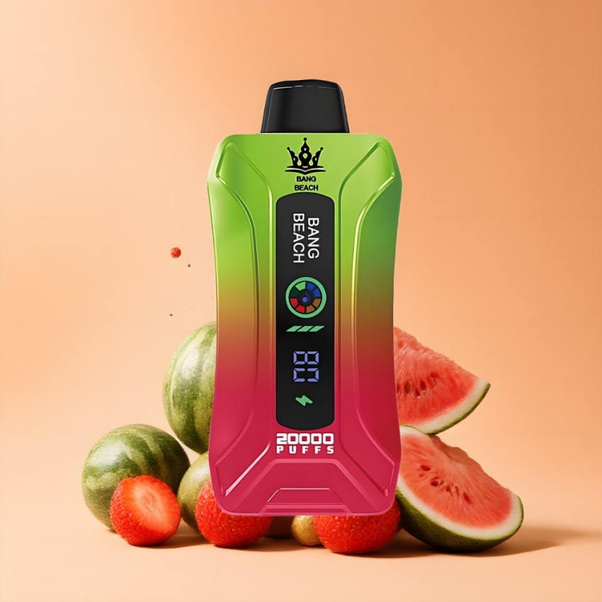 Bang Beach Smart Screen 20000 Puffs magyar nagykereskedés Eper-Görögdinnye