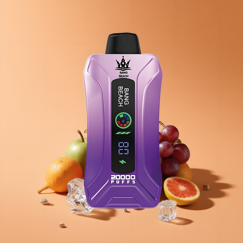 Bang Beach Smart Screen 20000 Puffs magyar nagykereskedés Jégbor Disposable Vape 35ml