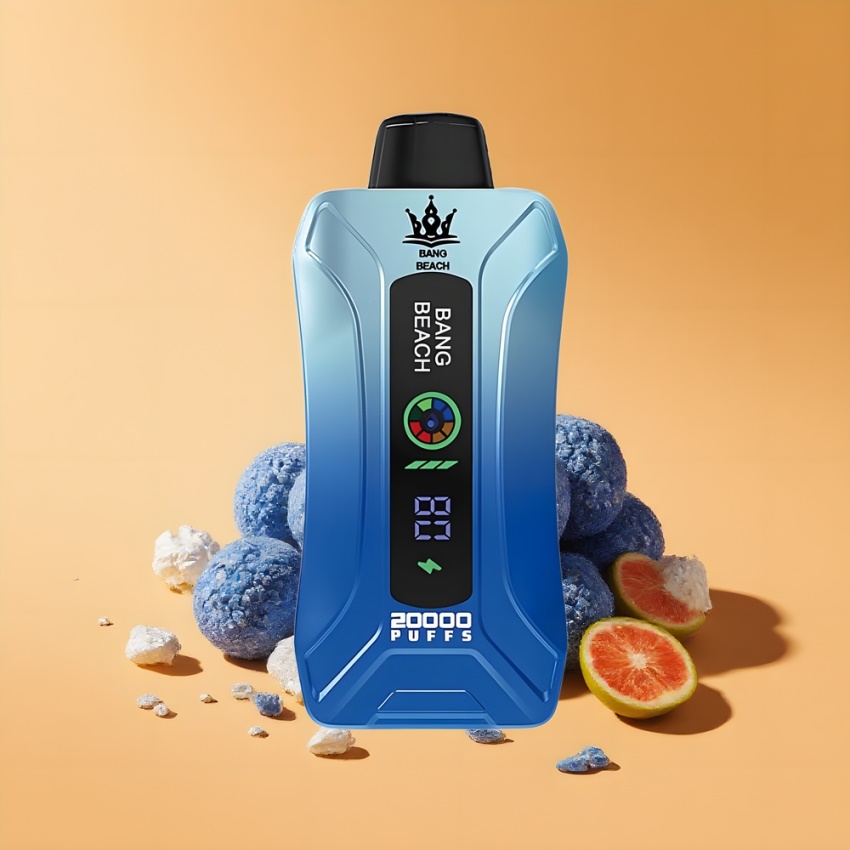 Bang Beach Smart Screen 20000 Puffs magyar nagykereskedés Kék Áfonya Jég