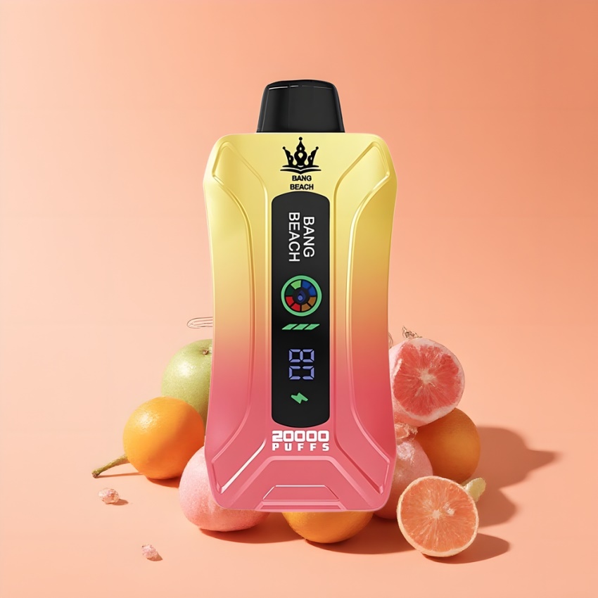 Bang Beach Smart Screen 20000 Puffs magyar nagykereskedés Rózsaszín Limonádé