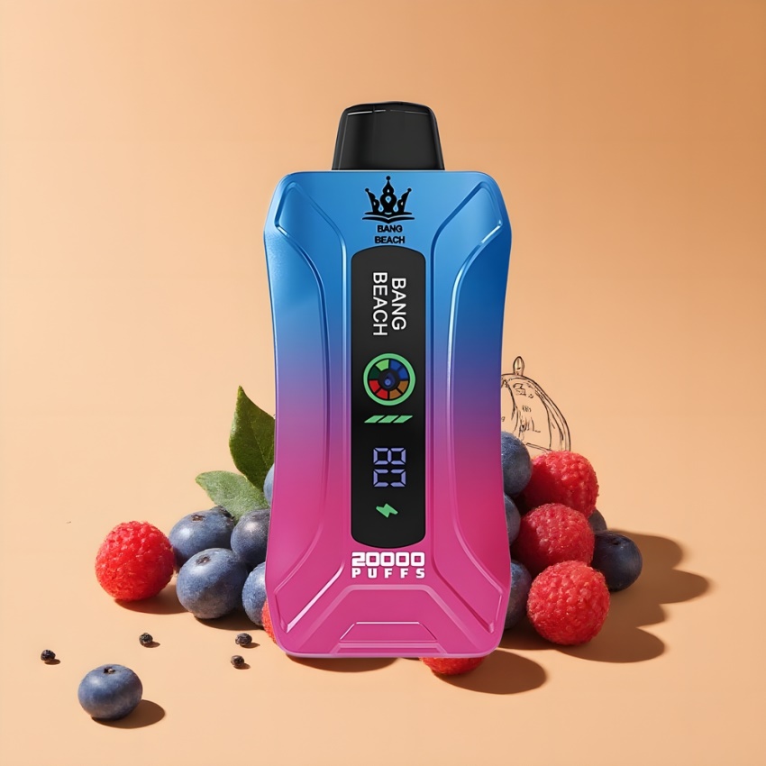 Bang Beach Smart Screen 20000 Puffs magyar nagykereskedés Áfonya Málna