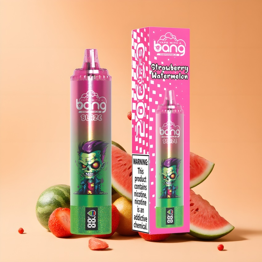 Bang Blaze Tornado 20000 Puffs Állítható Légáramlás Epe Dinnye magyar nagykereskedés