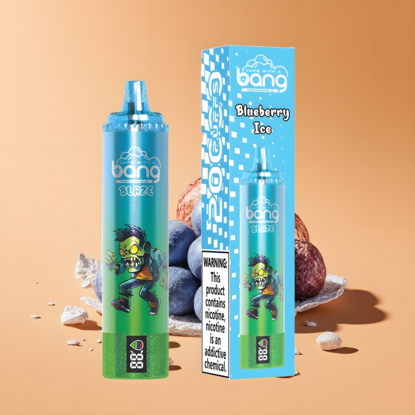 Bang Blaze Tornado 20000 Puffs magyar nagykereskedés Áfonya Jég (Type-C)