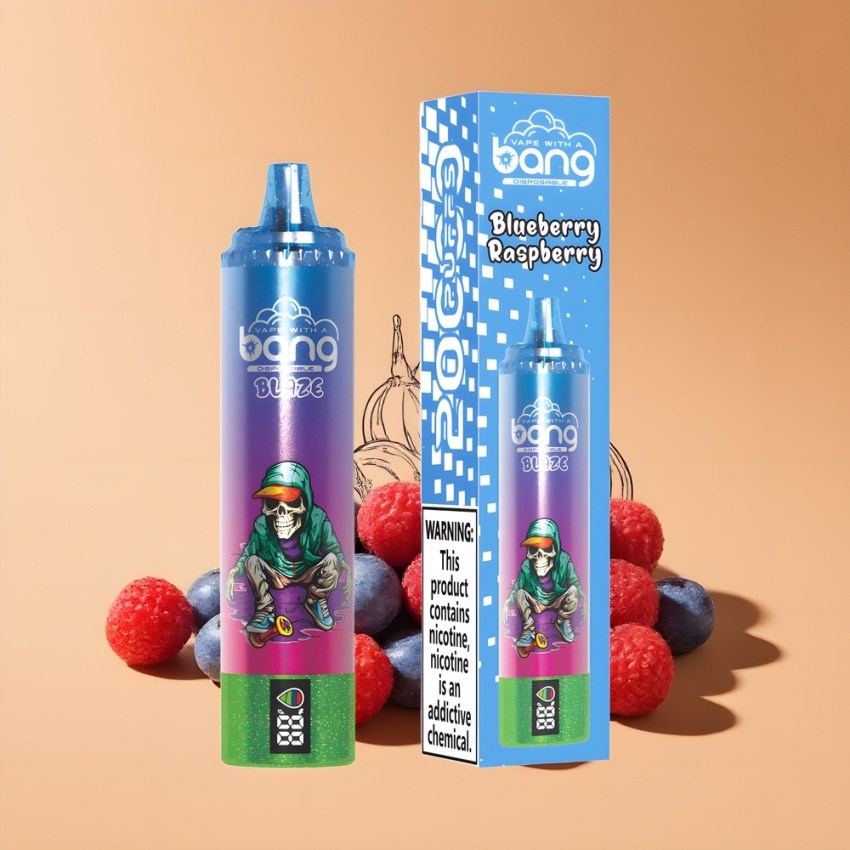 Bang Blaze Tornado 20000 Puffs (Áramlásszab. + Típus-C) magyar nagykereskedés Áfonya Málna