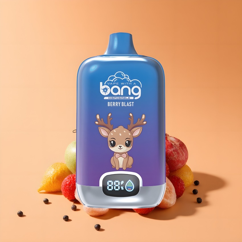 Bang Digital Box 15000 Puffs magyar nagykereskedés 15ml E-liquid Bogyós RoBbanás