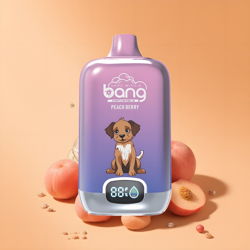 Bang Digital Box 15000 Puffs magyar nagykereskedés 15ml Őszibarack-Bogyó