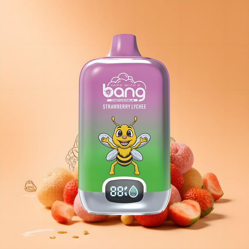 Bang Digital Box 15000 Puffs magyar nagykereskedés Eroménysárga Málna-Licsi 15ml