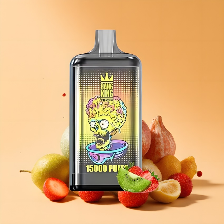 Bang King 15000 Puffs E-Liquid 21ml magyar nagykereskedés Eper-Papaya