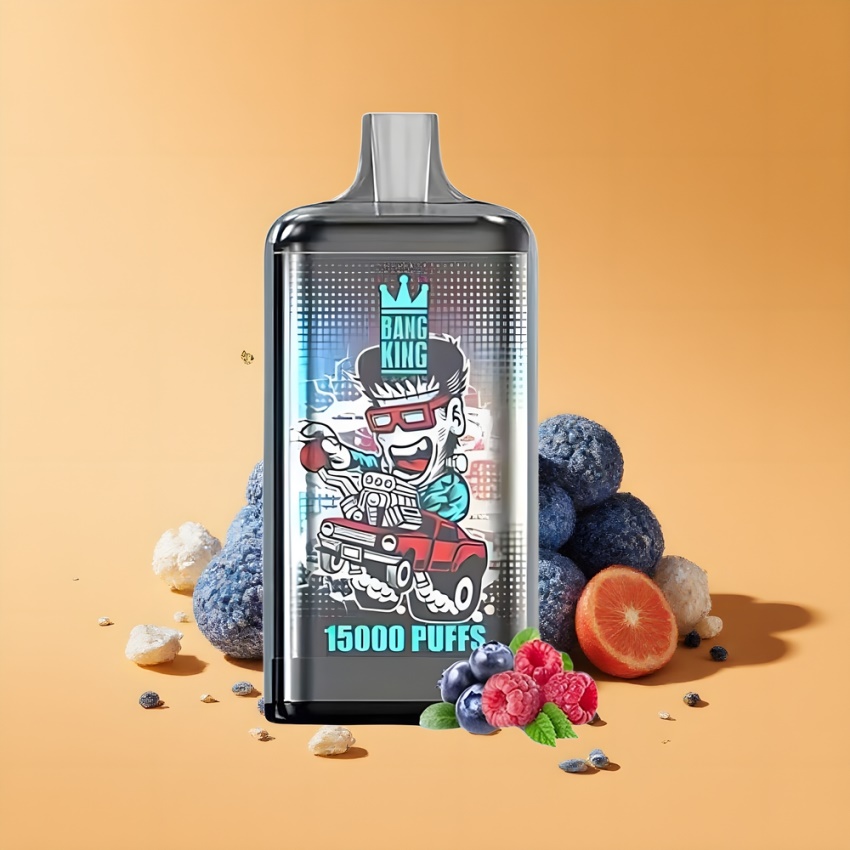 Bang King 15000 Puffs Kék Áfonya Jég magyar nagykereskedés