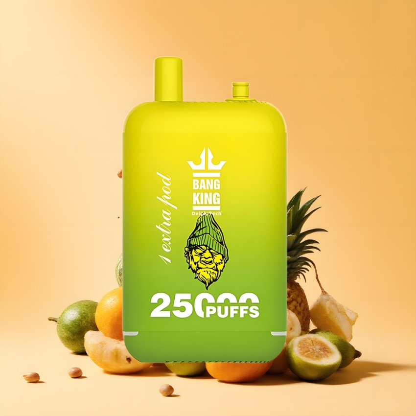 Bang King 25000 Puffs Magyar Nagykereskedés Trópusi Gyümölcs Dupla Pod