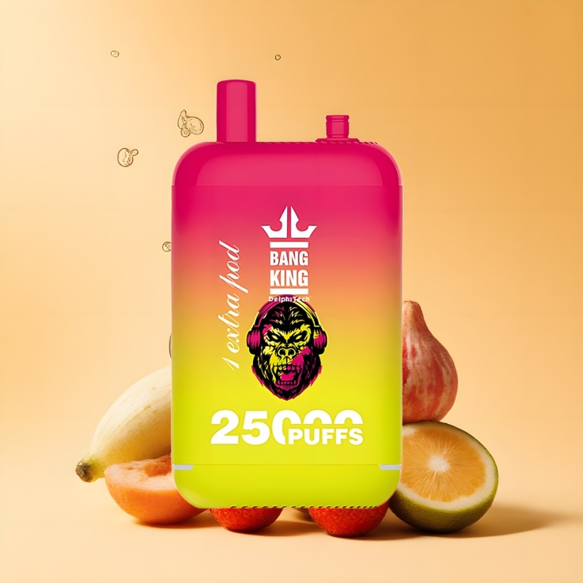 Bang King 25000 Puffs magyar nagykereskedés Eper Banán Dual Pod