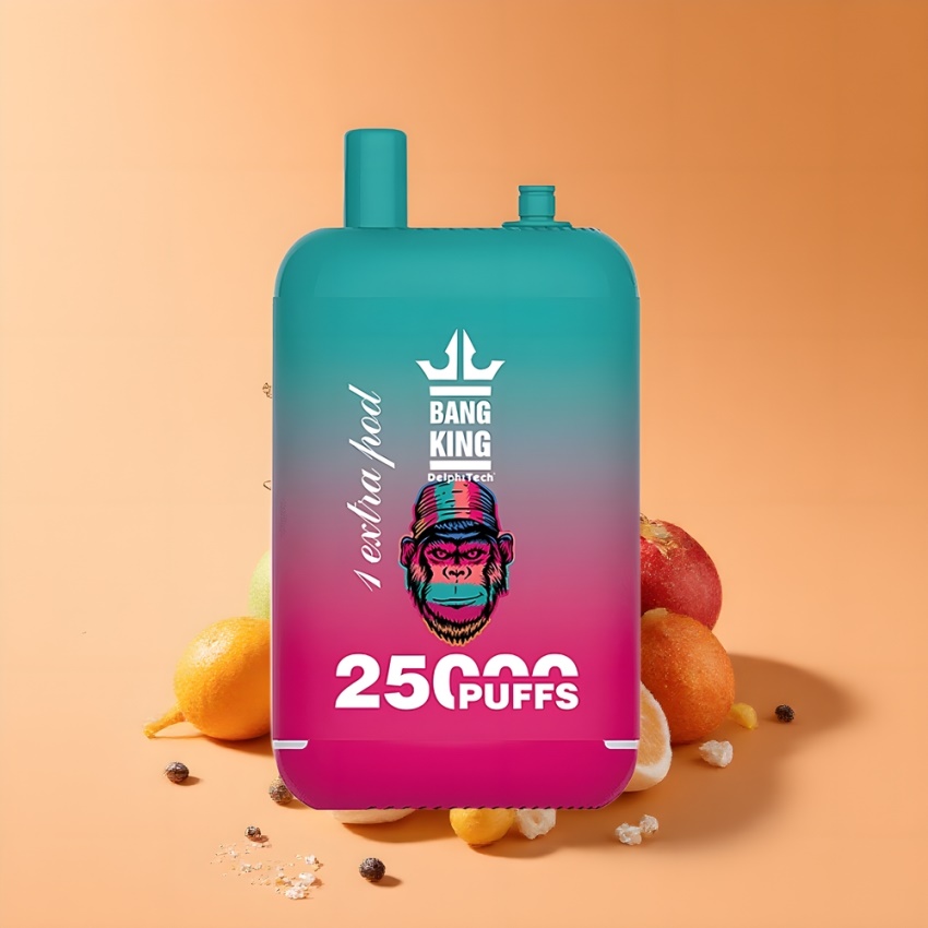 Bang King 25000 Puffs magyar nagykereskedés Három Bogyós Fagylalt Dual Pod