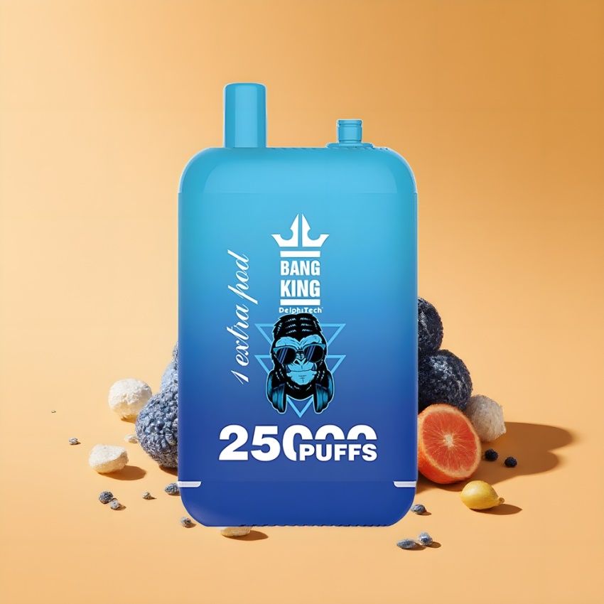 Bang King 25000 Puffs magyar nagykereskedés Kék Áfonya Jég Dual Pod
