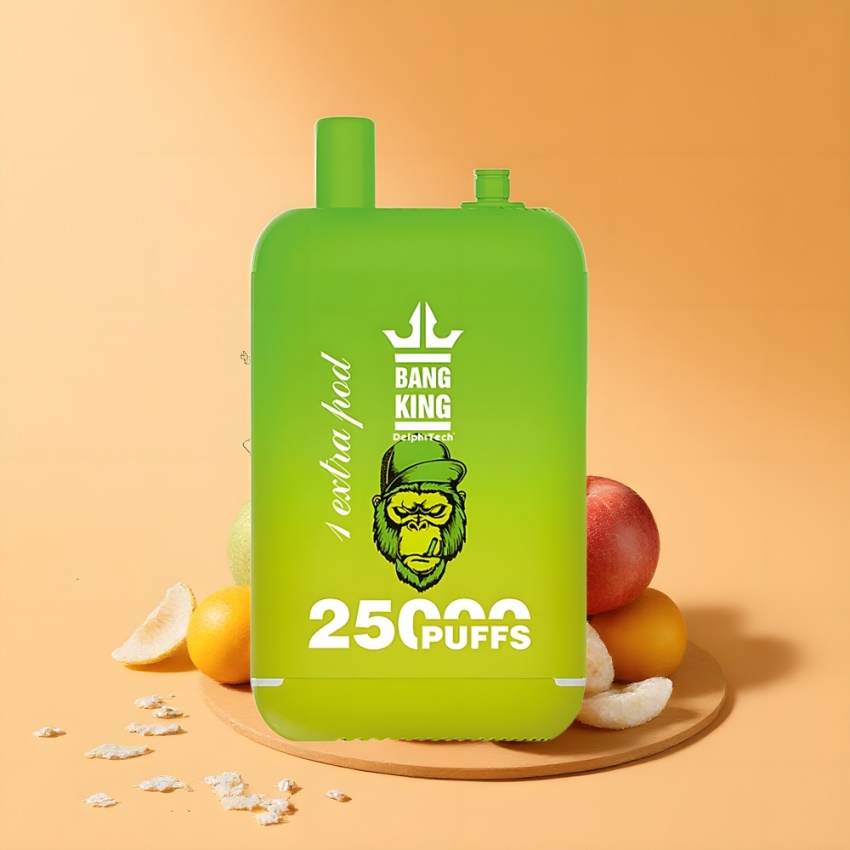 Bang King 25000 Puffs magyar nagykereskedés Savanyú Alma Jég Dual Pod
