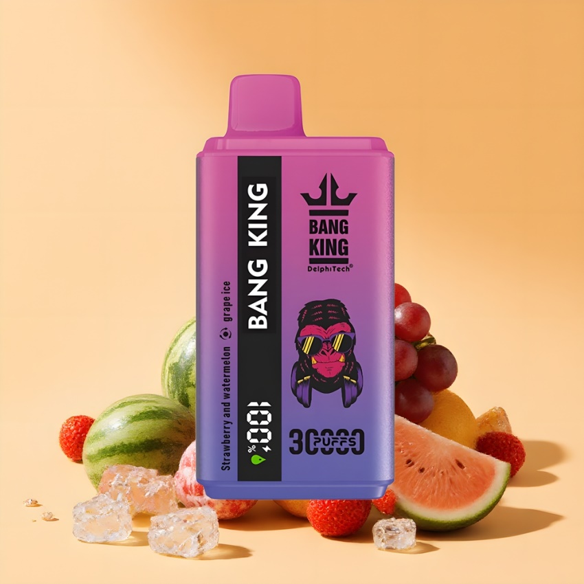 Bang King 30000 Puffs 36ml magyar nagykereskedés Eper Dinnye Jég