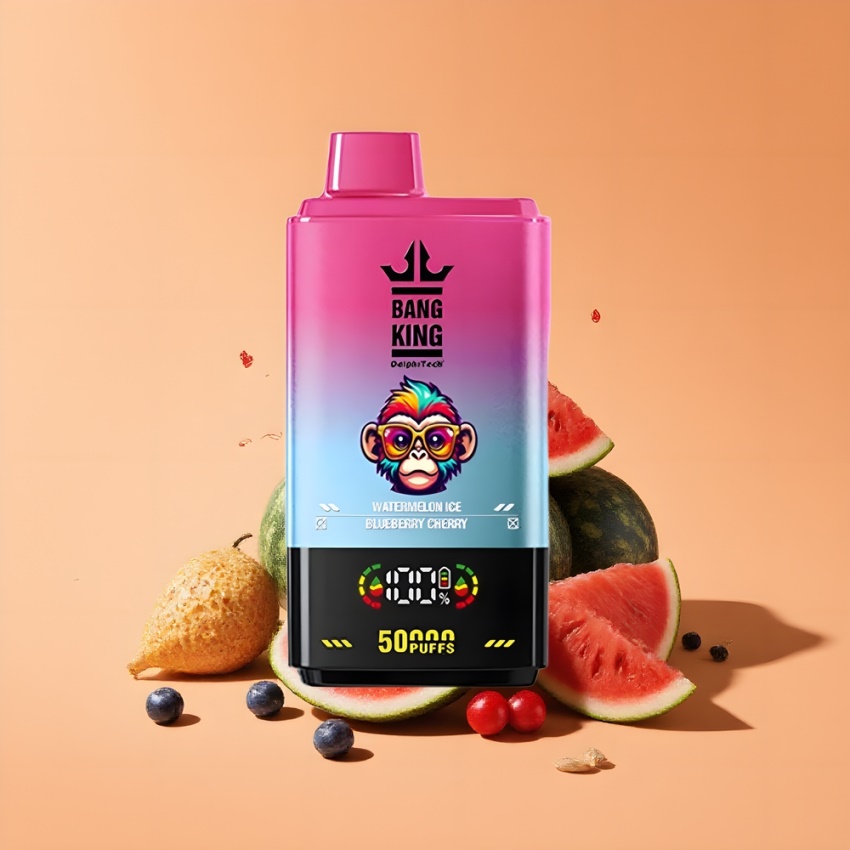 Bang King 50000 Disposable Vape Görögdinnye Áfonya Cseresznye magyar nagykereskedés 50ml
