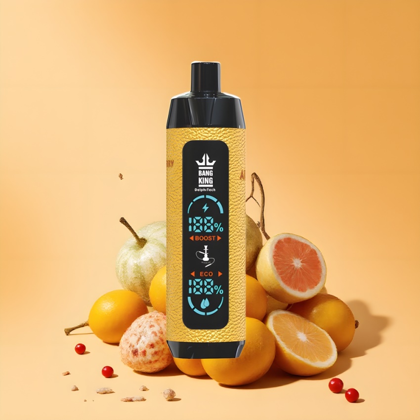 Bang King Shisha 25000 Puffs (30ml) magyar nagykereskedés Citrom-Cseresznye
