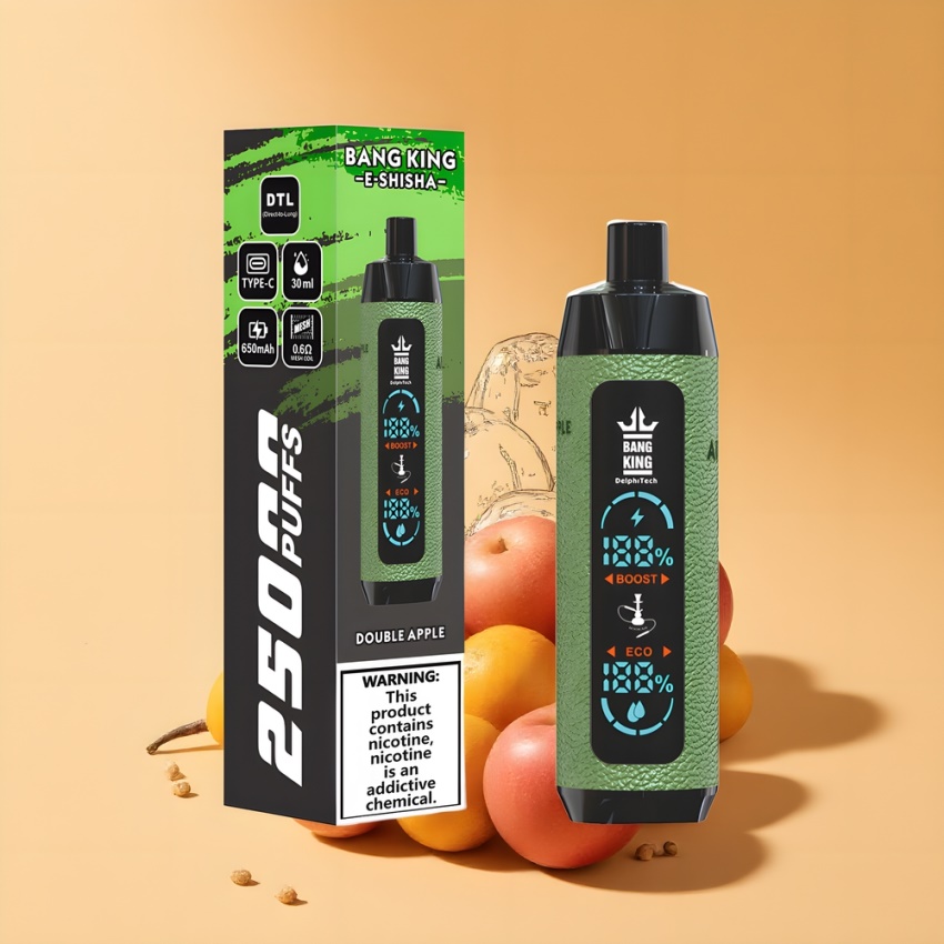 Bang King Shisha 25000 Puffs Dupla Alma magyar nagykereskedés 30ml