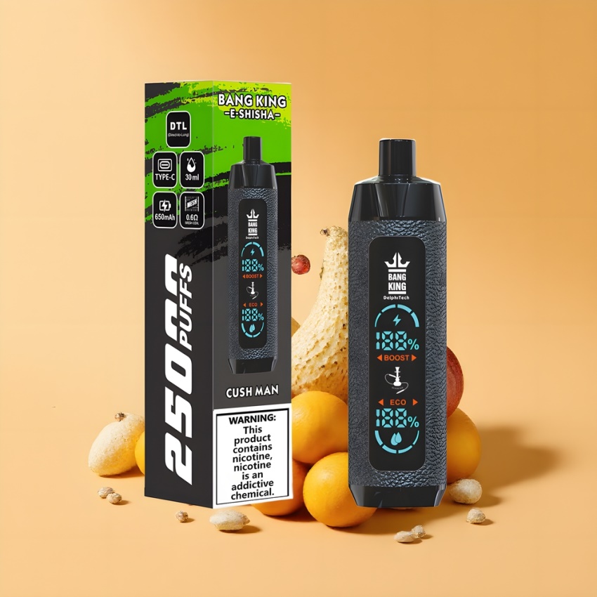 Bang King Shisha 25000 Puffs magyar nagykereskedés 30ml Párnás Férfi