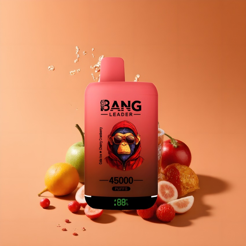 Bang Leader 45000 Puffs Eldobható Vape Kóla-Jég Cseresznye-Áfonya magyar nagykereskedés 5% nikotin
