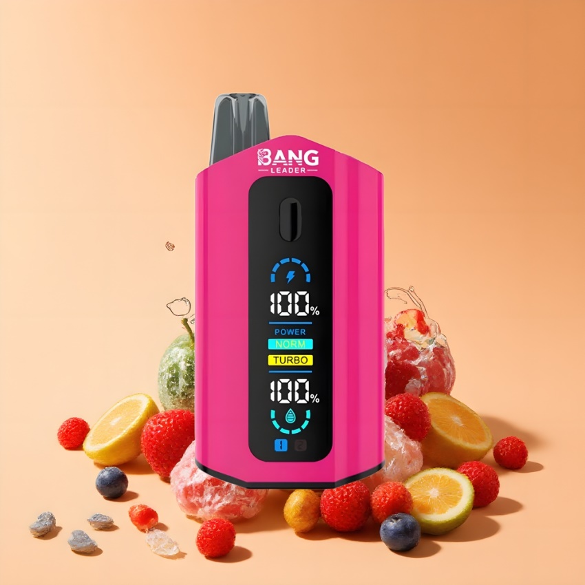 Bang Leader 50000 Puffs magyar nagykereskedés 13400mAh Kékáfonya Málna Limonád Eper Málna Cseresznye Jég
