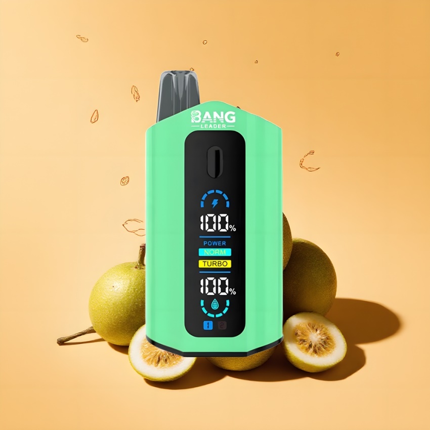 Bang Leader 50000 Puffs magyar nagykereskedés Alma-Körte-Kivi-Passiógyümölcs-Guava 13400mAh