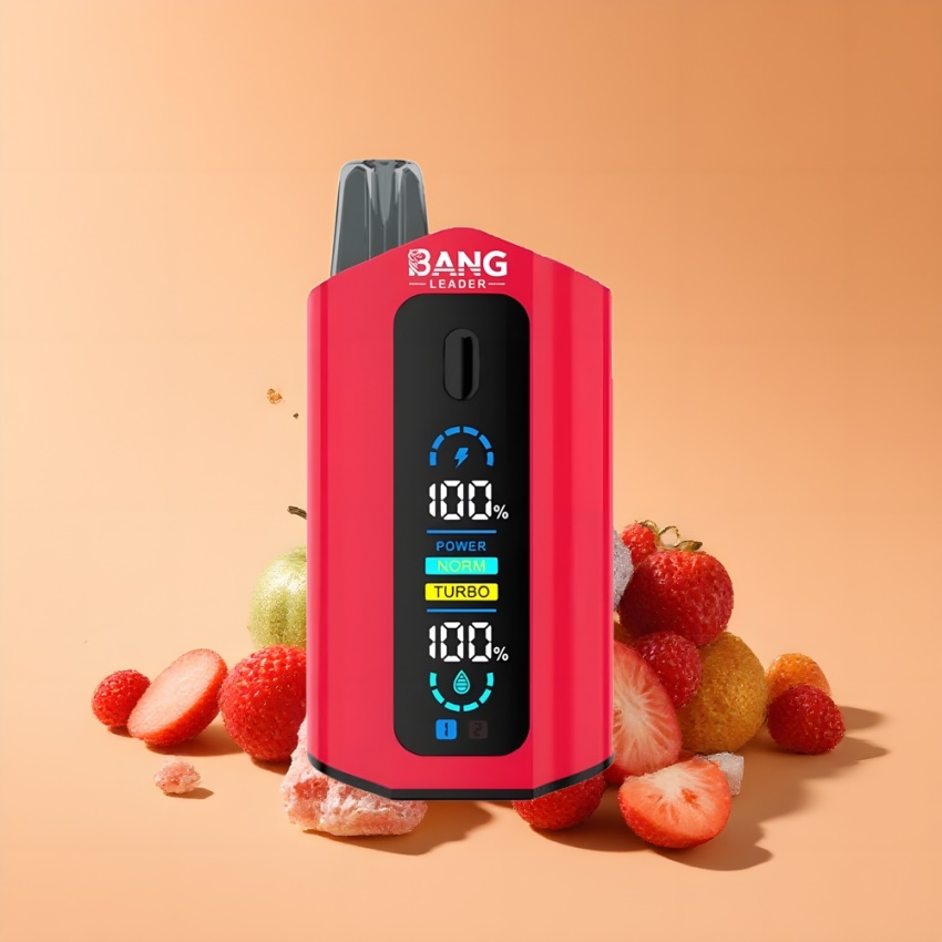 Bang Leader 50000 Puffs magyar nagykereskedés Eldobható Eper Málna Jég Meggy