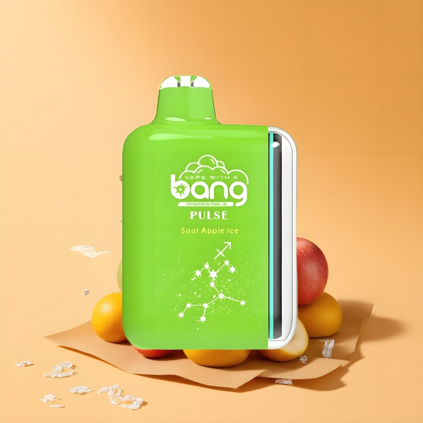 Bang Pulse 18000 Puffs 26ml magyar nagykereskedés Savanyú Alma Jég