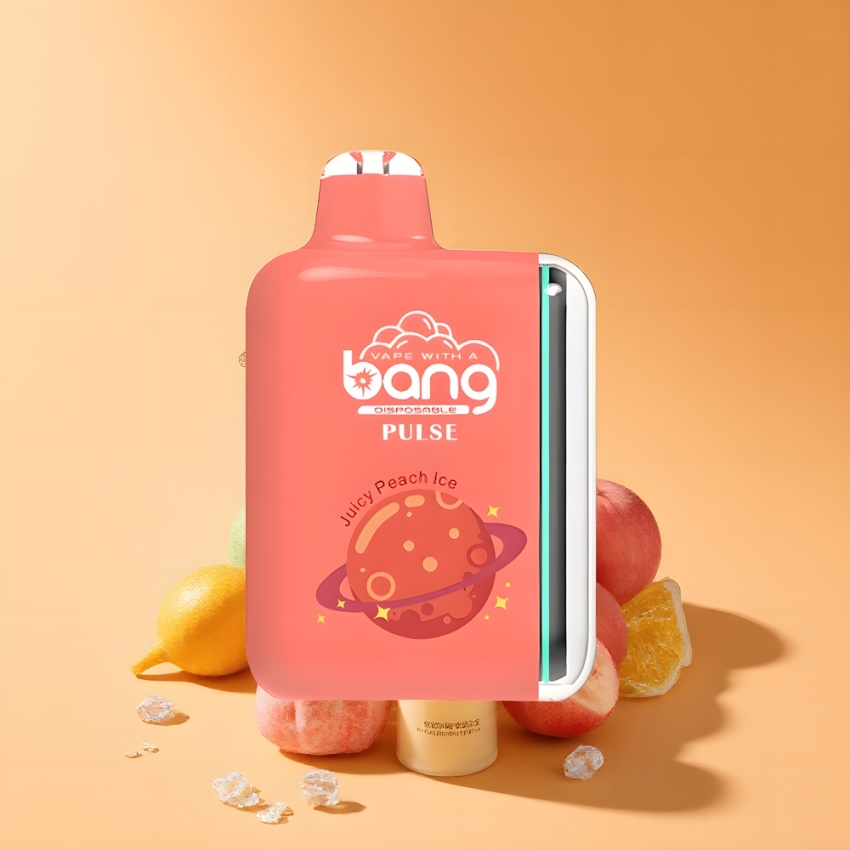 Bang Pulse 18000 Puffs Disposable Vape Juicy Peach Ice Type-C magyar nagykereskedés