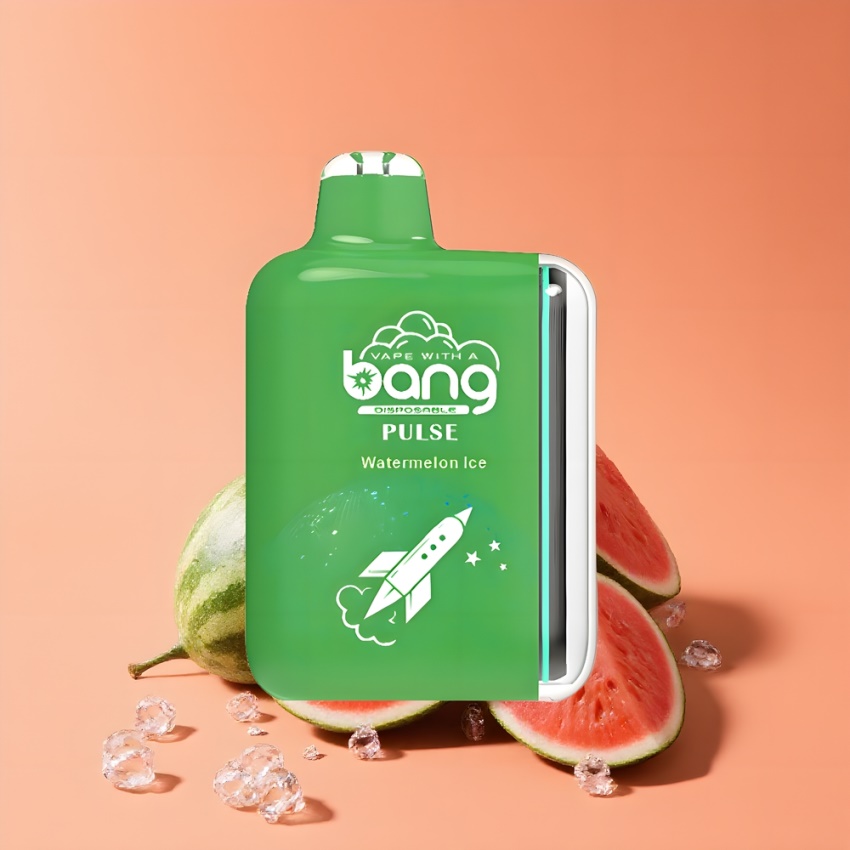 Bang Pulse 18000 Puffs Egyszerhasználatos Vape Dinnye Jég (26ml, 5% Nikotin, Type-C) magyar nagykereskedés