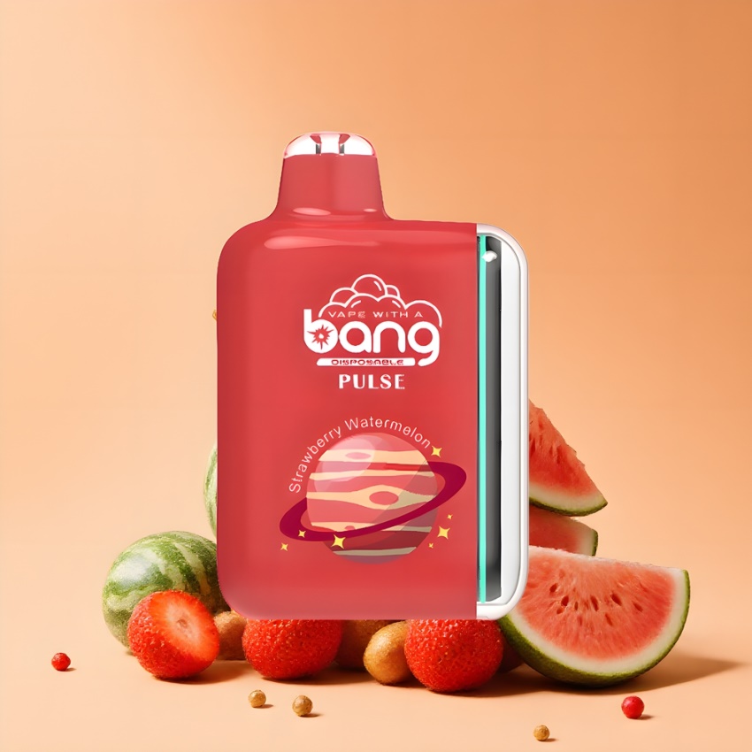 Bang Pulse 18000 Puffs Eldobható Vape Eper-Dinnye 26ml magyar nagykereskedés