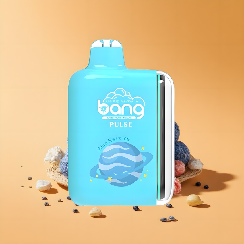 Bang Pulse 18000 Puffs Eldobható Vape Kék Áfonya Jég (650mAh) magyar nagykereskedés