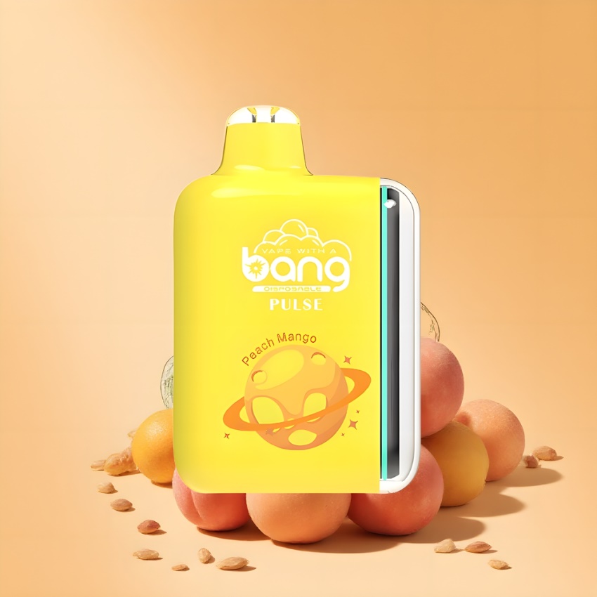 Bang Pulse 18000 Puffs magyar nagykereskedés Type-C Barack-Mangó Eldobható E-cigaretta