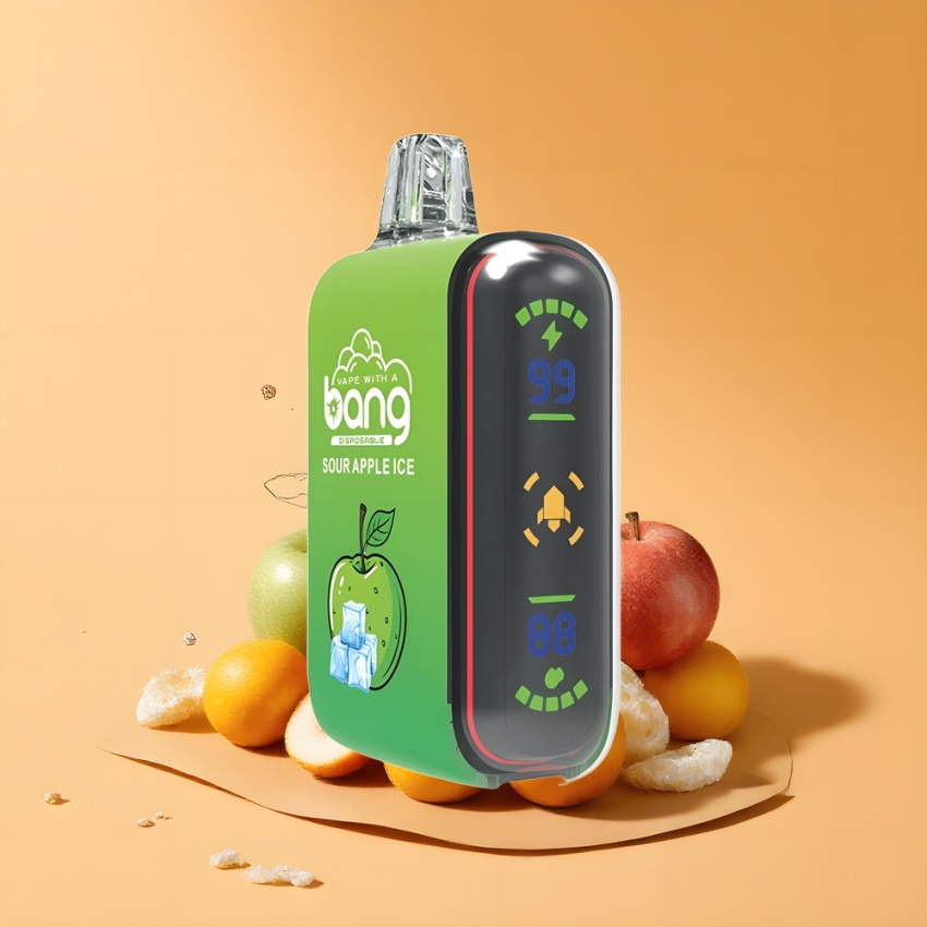 Bang Rocket 18000 Puffs Eldobható Vape Savanyú Alma Jég magyar nagykereskedés 650mAh