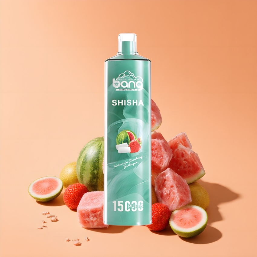 Bang Shisha 15000 Puffs DTL magyar nagykereskedés Görögdinnye Eper Buborékrágó