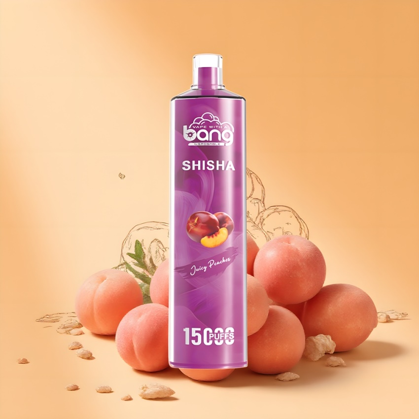 Bang Shisha 15000 Puffs Disposable Vape Édes Barack magyar nagykereskedés 23ml
