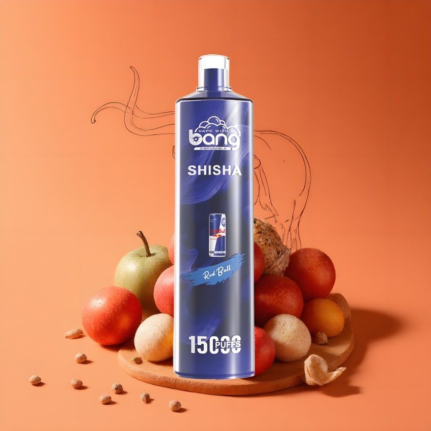Bang Shisha 15000 Puffs Eldobható Vape Vörös Bika 23ml magyar nagykereskedés