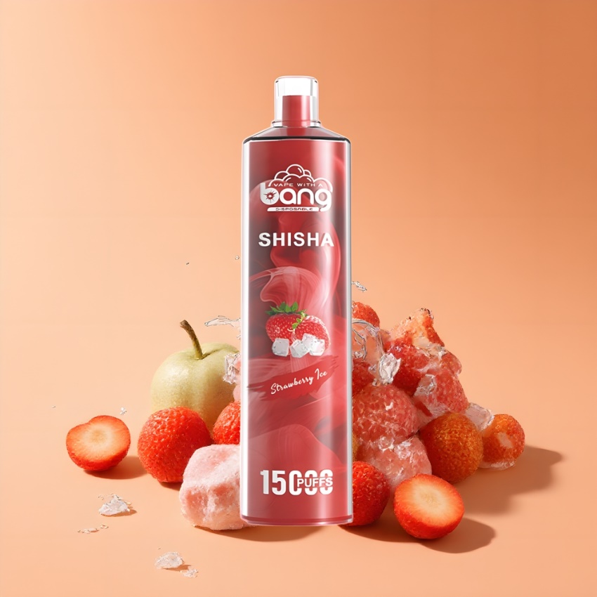 Bang Shisha 15000 Puffs Type-C magyar nagykereskedés Eperjég Disposable Vape