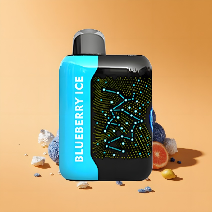 Bang Starry 25000 Puffs Disposable Vape Kék Málna Jég (800 mAh) magyar nagykereskedés
