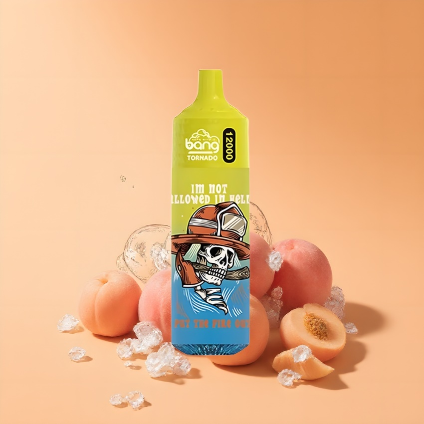 Bang Tornado 12000 Puffs 23ml magyar nagykereskedés Őszibarack Jég