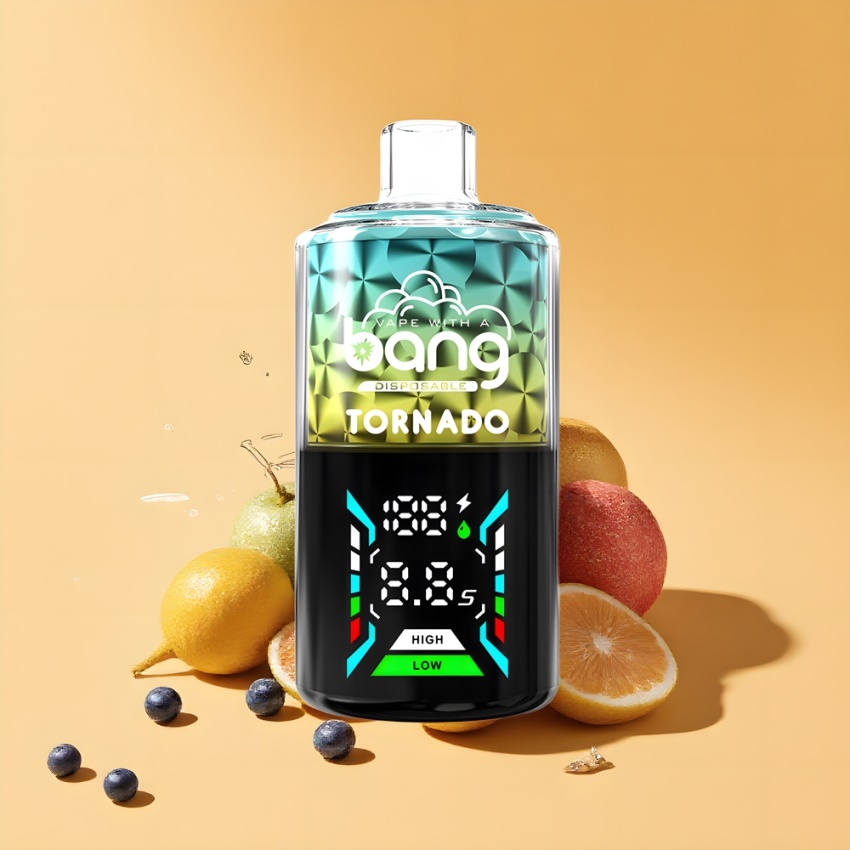 Bang Tornado 40000 Púff Disposable Vape Kékáfonya Citrom magyar nagykereskedés 40ml