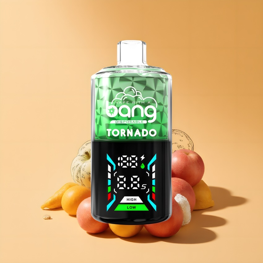Bang Tornado 40000 Puffs Egyszerhasználatos Vape Kettős Alma 40ml magyar nagykereskedés