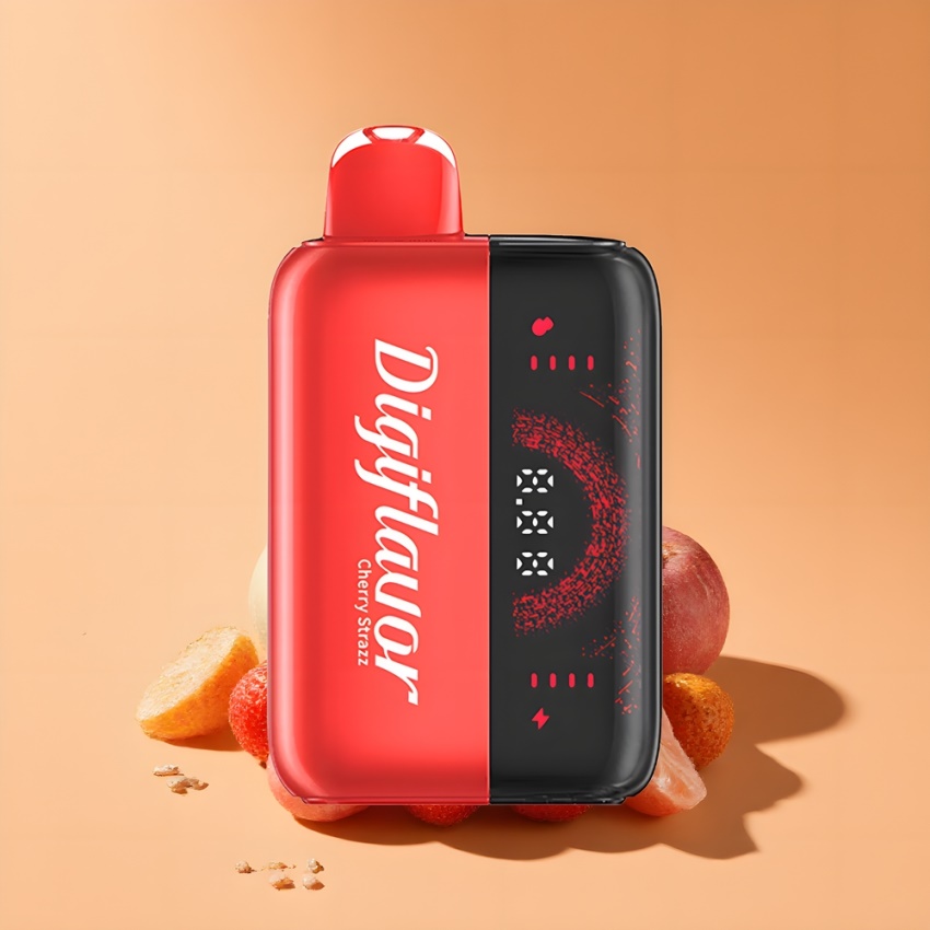 Digiflavor BRK 20000 Puffs magyar nagykereskedés, Cseresznye-Strazz, 5% nikotin, 12ml, 200mAh, 2 mód