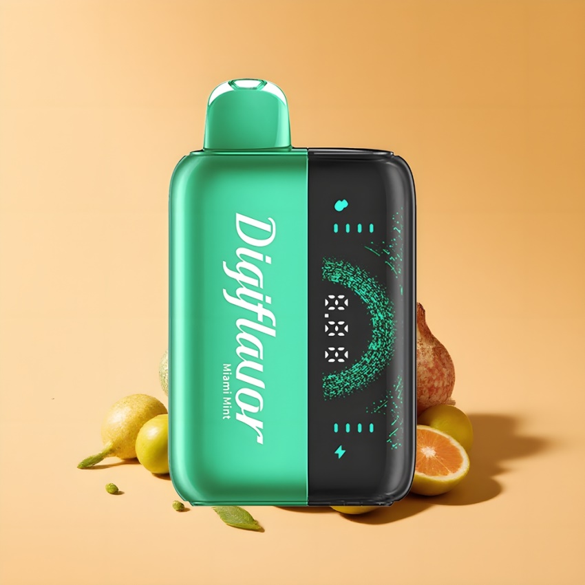 Digiflavor BRK 20000 Puffs magyar nagykereskedés Miami Menta (12ml, 5% Nikotin, 2 mód)