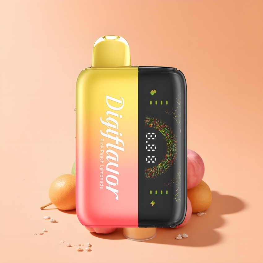 Digiflavor BRK 20000 Puffs magyar nagykereskedés Rózsaszín Barackos Limonádé 2 Mód