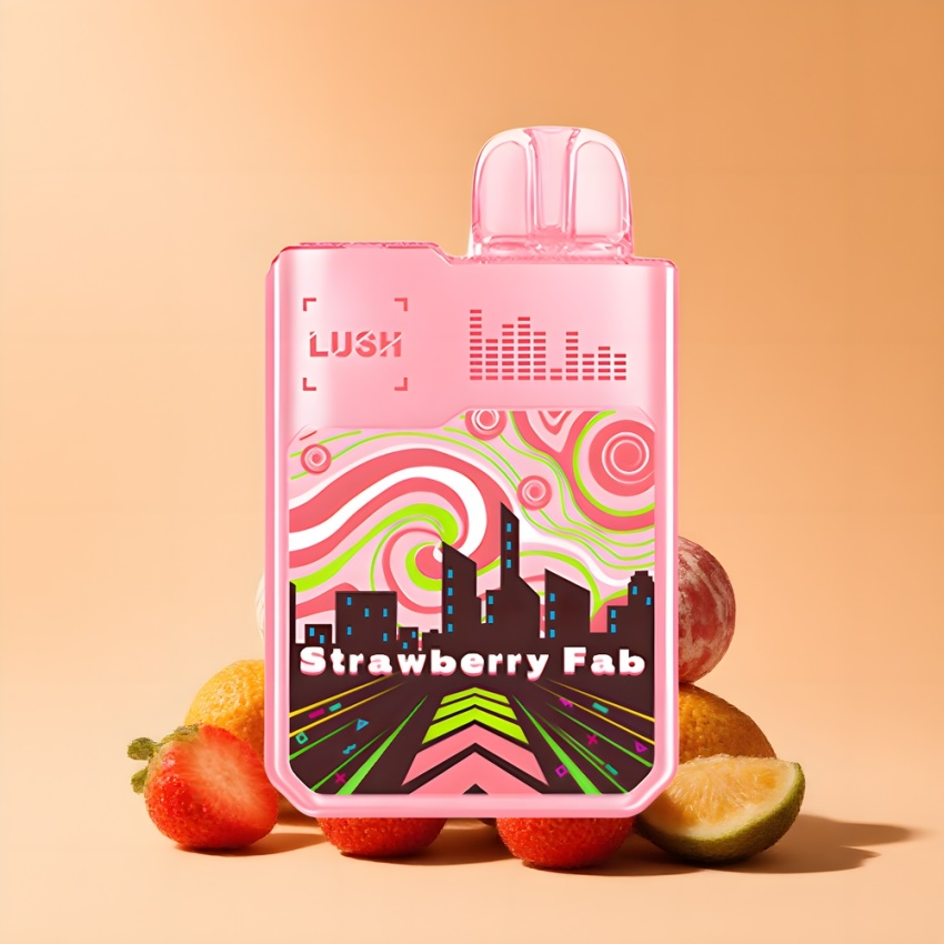 Digiflavor Geekbar LUSH 20000 Puffs Dual-Mesh magyar nagykereskedés Eper Fab